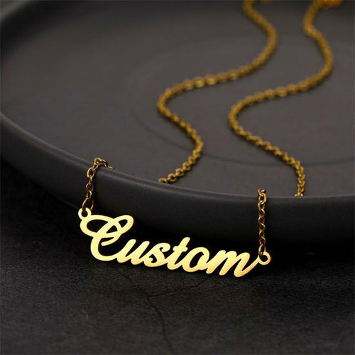 Personalized Gold Name Necklace